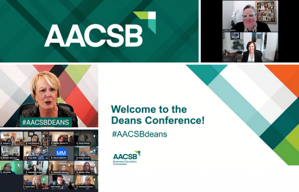 Alejandro Moreno Salamanca en AACSB deans conference 2021