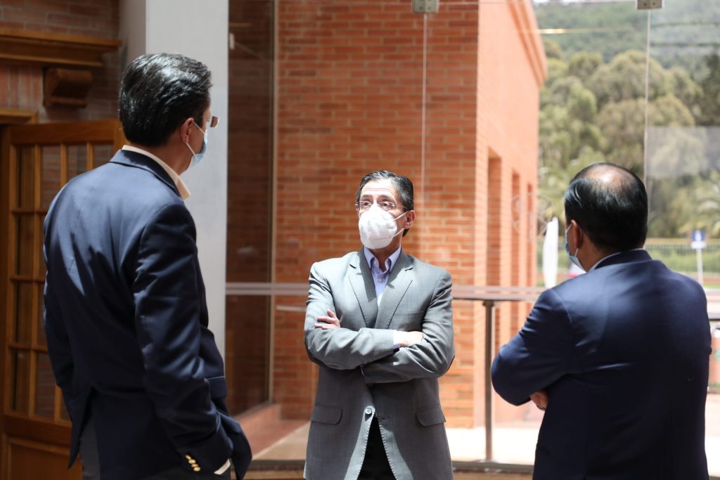 Juan Carlos Páez, vicepresidente ejecutivo de Corficolombiana, en INALDE