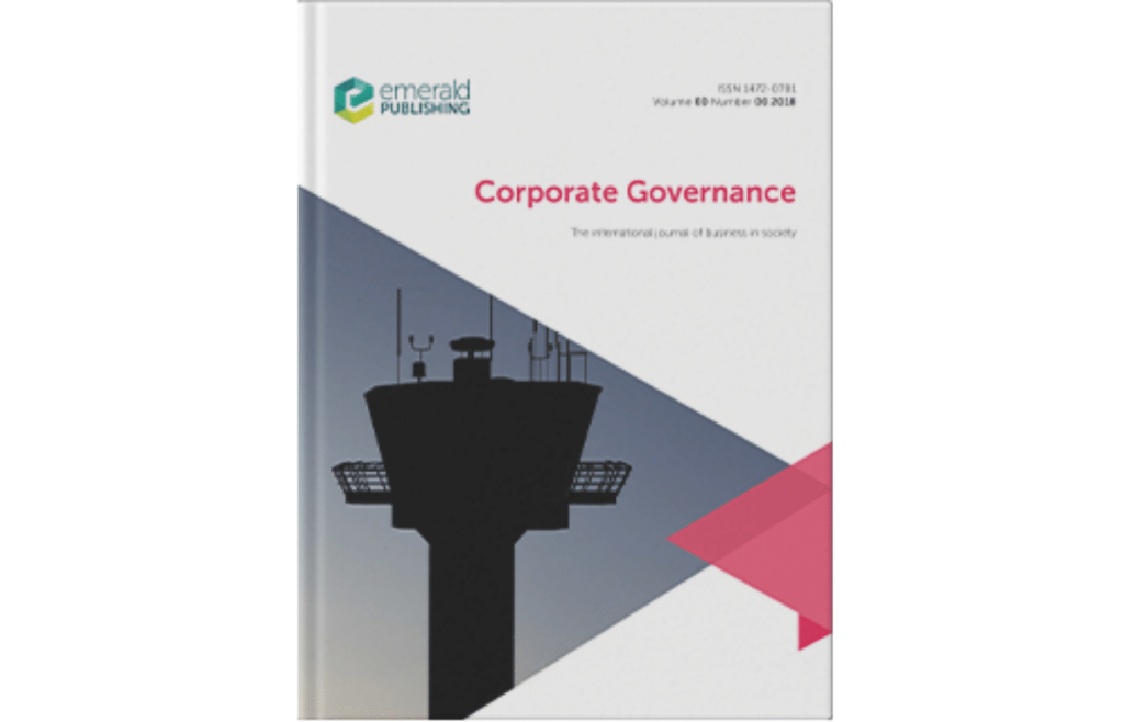 Publicación artículo “Female board participation and firm’s financial performance: a panel study from a Latin American economy”