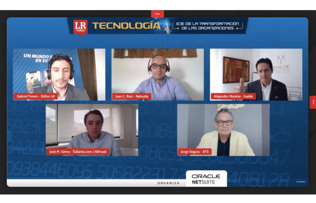 Alejandro Moreno Salamanca participó como panelista en el Foro La República “Tecnología: Eje de la transformación en las organizaciones”