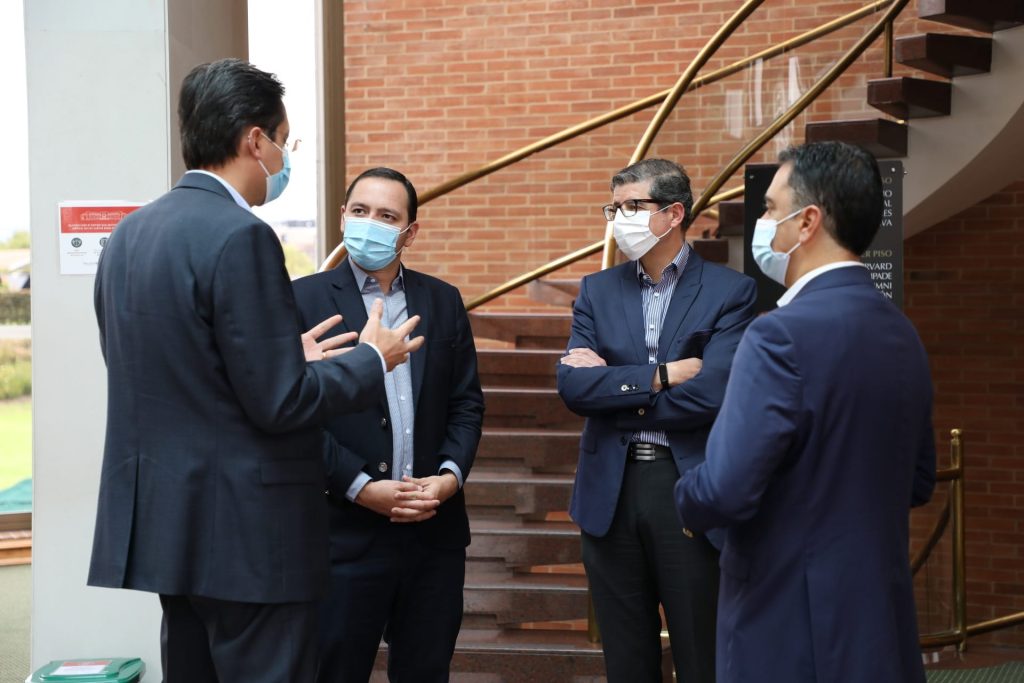 Carlos Mario Marín, alcalde de Manizales, en INALDE Business School