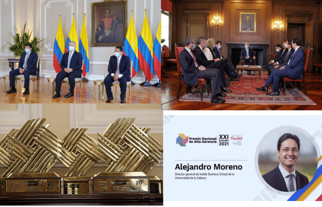 Alejandro Moreno Salamanca participó como jurado en el Premio Nacional de Alta Gerencia 2021