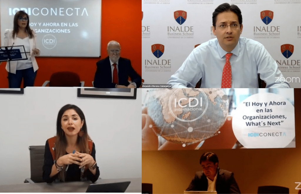 Alejandro Moreno Salamanca, invitado en el encuentro "El hoy y ahora en las organizaciones" de ICDI CONECTA