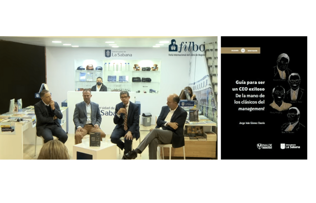 Lanzamiento del libro 'Guía para ser un CEO exitoso', en la FILBO 2022