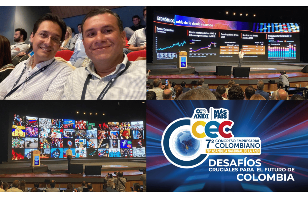Alejandro Moreno Salamanca en Congreso Empresarial Colombiano y la 78 asamblea nacional de la ANDI