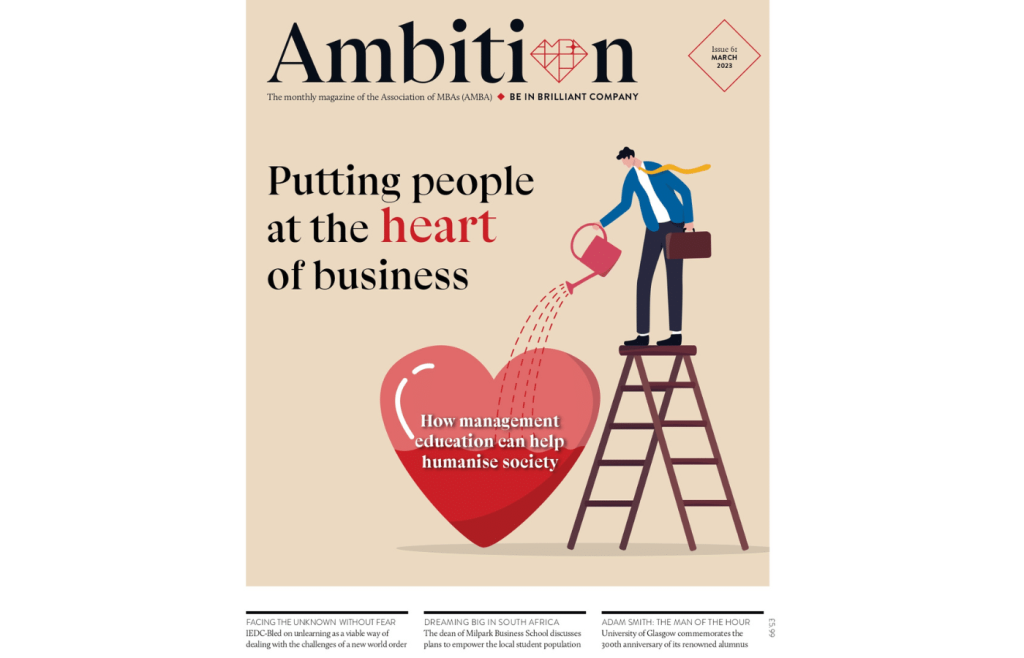 Artículo de INALDE en AMBITION, revista de AMBA & BGA
