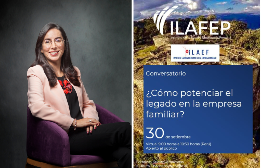 María Piedad López participa en el conversatorio: ¿Cómo potenciar el legado en la empresa familiar?