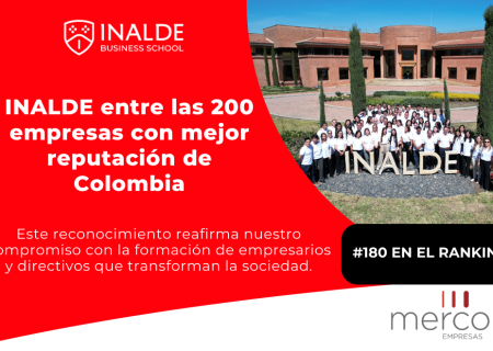 INALDE entre las 200 empresas con mejor reputación en Colombia según Merco