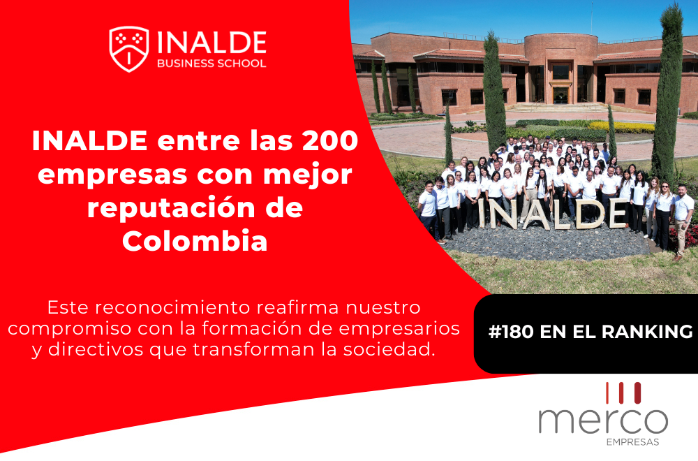 INALDE entre las 200 empresas con mejor reputación en Colombia según Merco