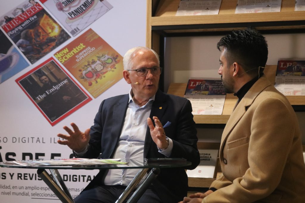 Obdulio Velásquez fue invitado especial en la sección Inside de La República