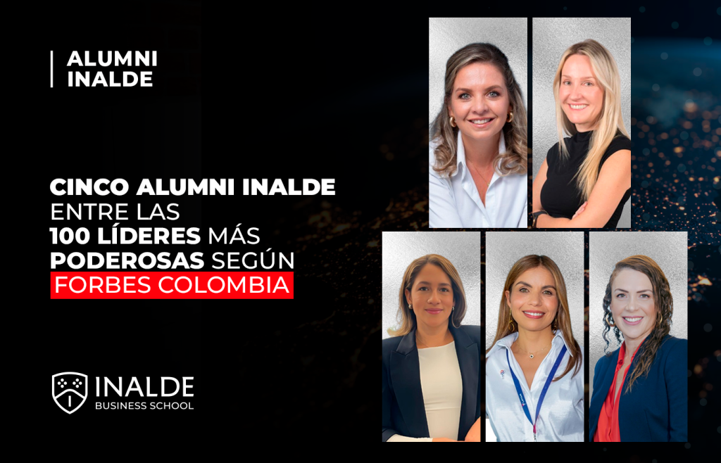 Liderazgo femenino Inalde entre las 100 mujeres más poderosas de Colombia 2025 según Forbes