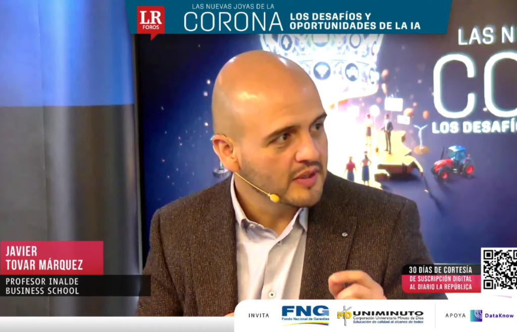 Javier Tovar en Foro LR Mil Empresas: desafíos y oportunidades de la IA
