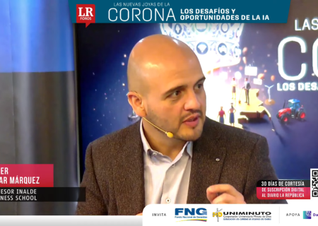 Javier Tovar en Foro LR Mil Empresas: desafíos y oportunidades de la IA