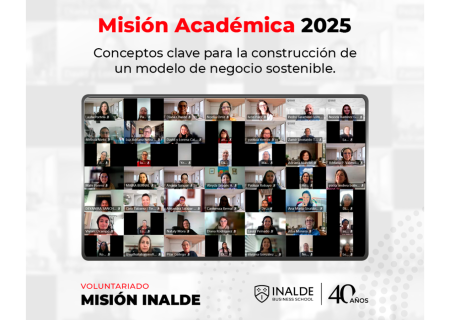 Inició Misión Académica Alumni Inalde 2025: "Construyendo Negocios Sostenibles para el Futuro"